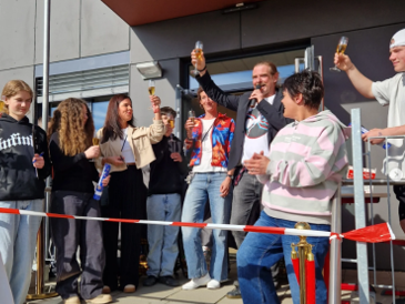 Schulkiosk „Zum goldenen Herzog“ eröffnet