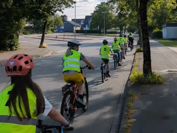 Fahrradprüfung geschafft
