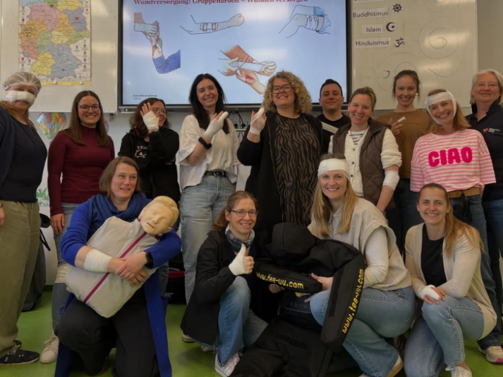 Wissensauffrischung im Erste-Hilfe-Kurs