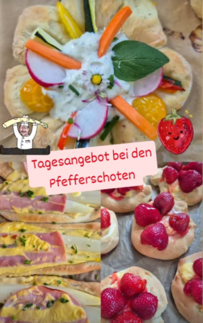 Tagesangebot der Pfefferschoten